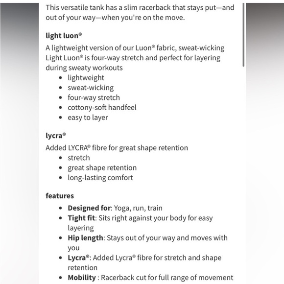 Lululemon Cool Racerback Tank Top Rio Mist White Black - Picture 12 of 12